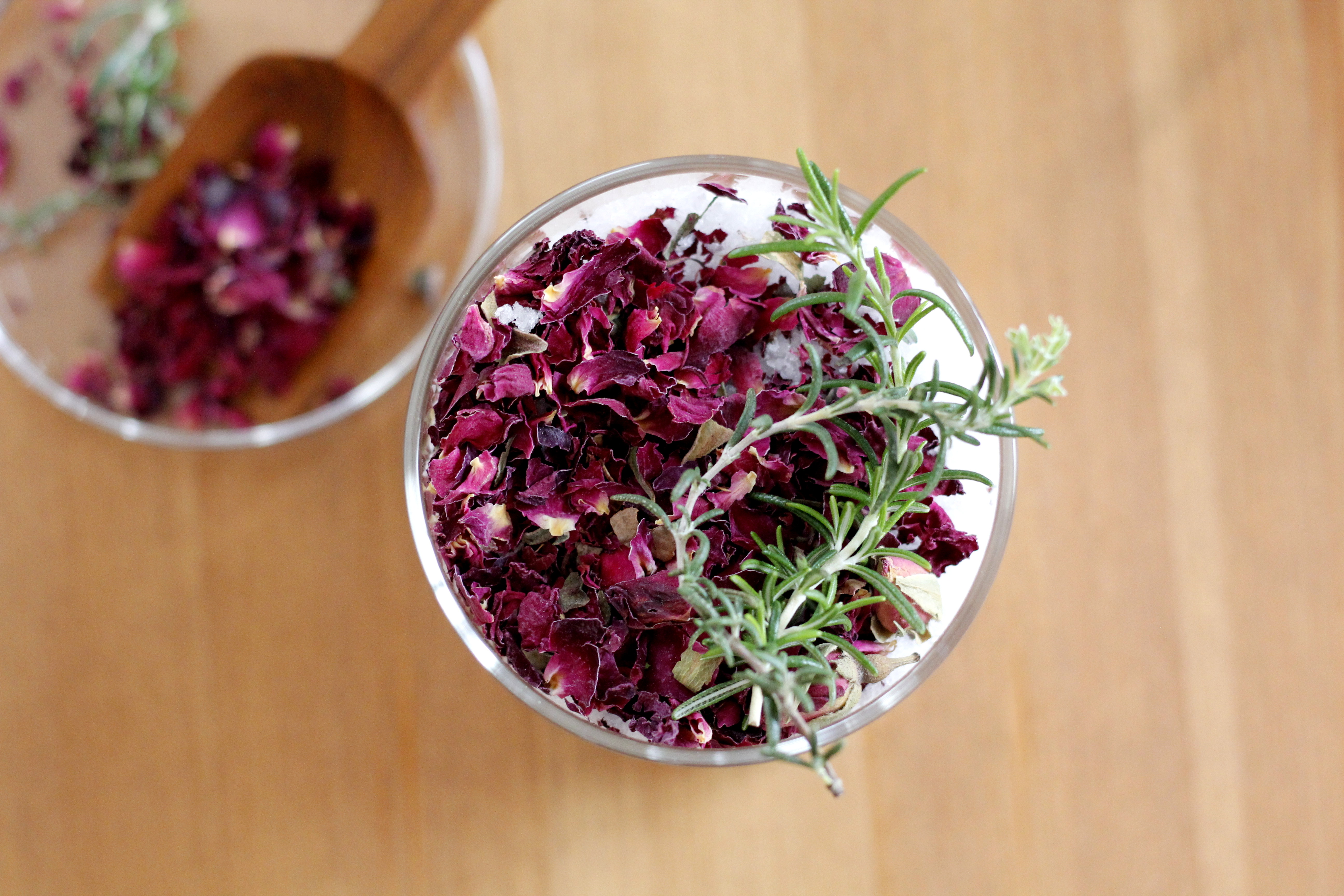 ローズとローズマリーのポプリ